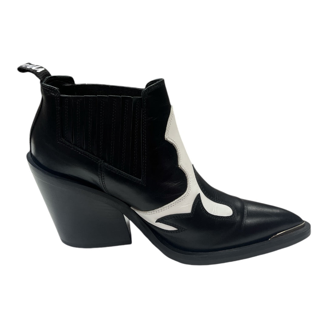 MIMOSA sage black booties - Moda Consignment