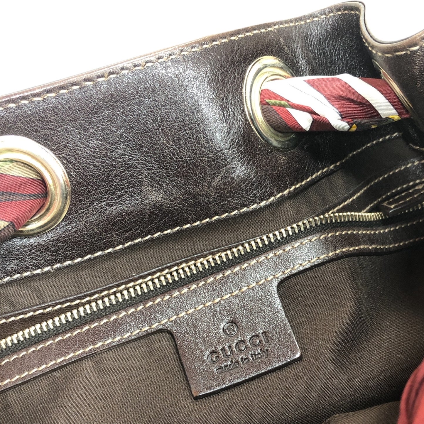 GUCCI GG Canvas Positano Tote Bag - Moda Consignment