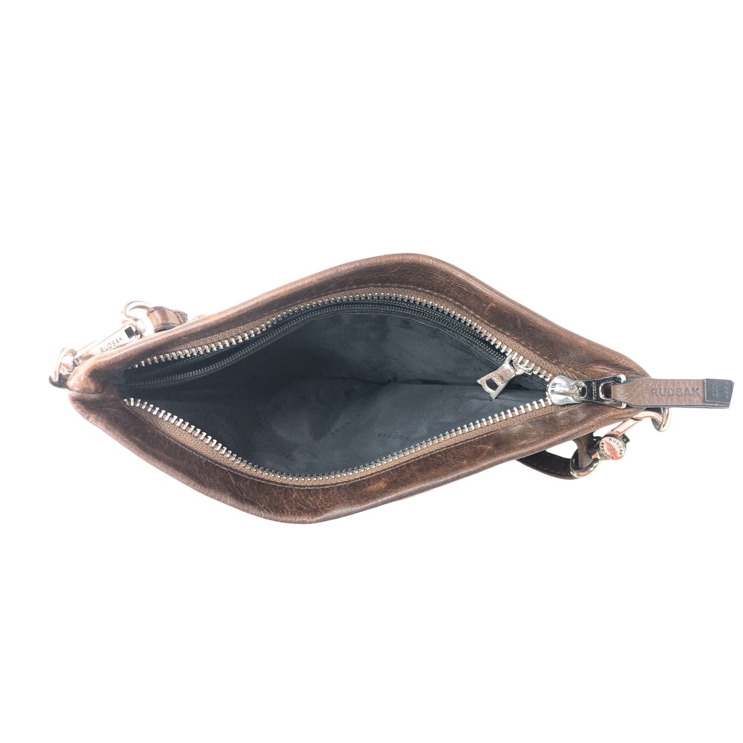 RUDSAK Leather White Crossbody Bag - Moda Consignment