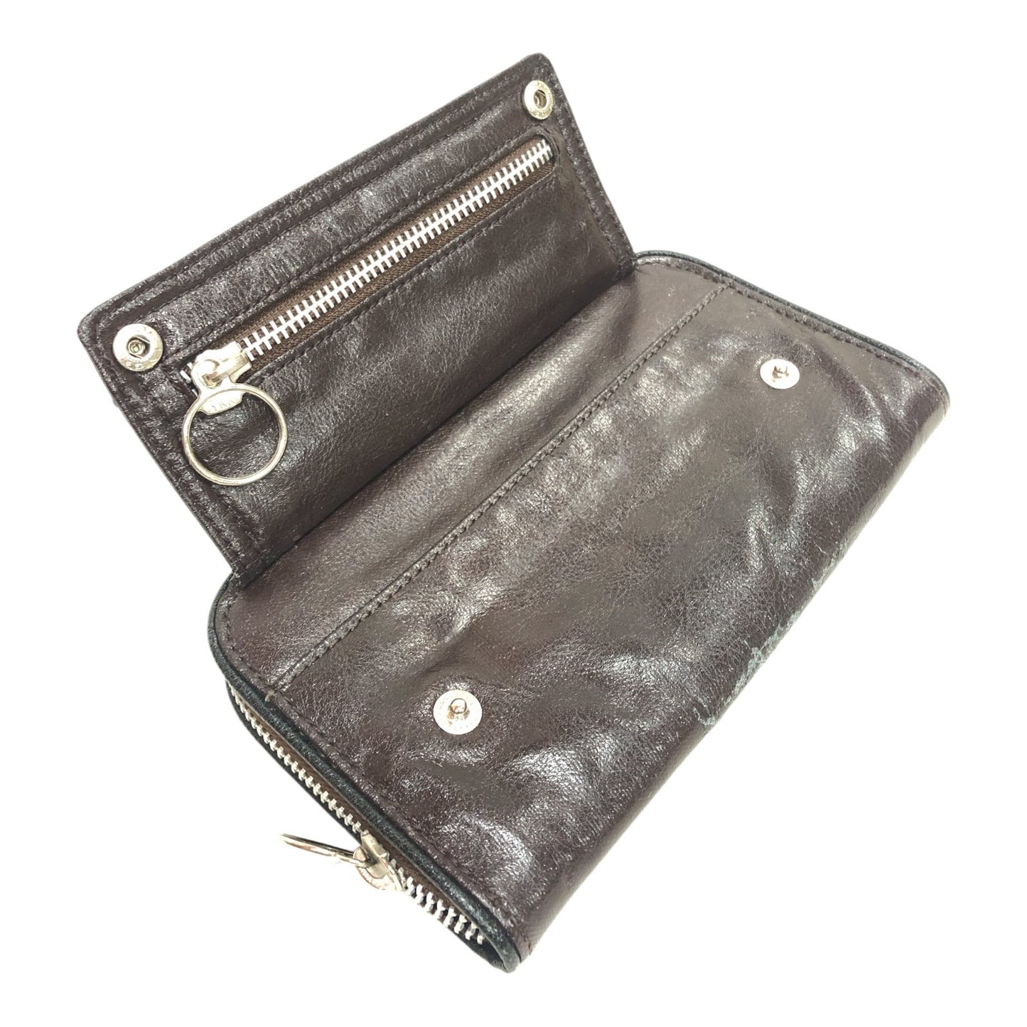 DIESEL Black Leather card holder - Moda Consignment