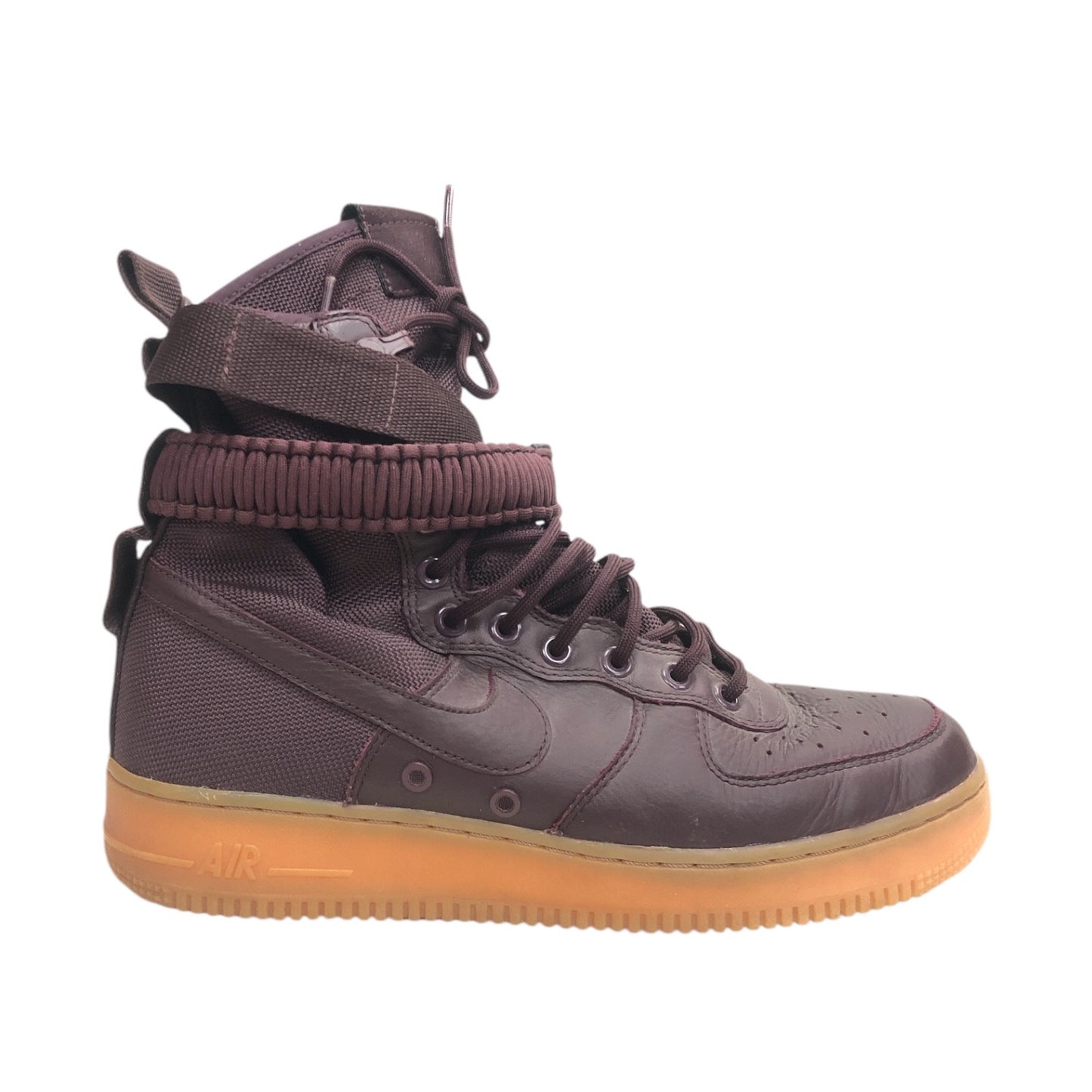 NIKE SF Air Force 1 High Deep Burgundy Sneakers - Moda Consignment