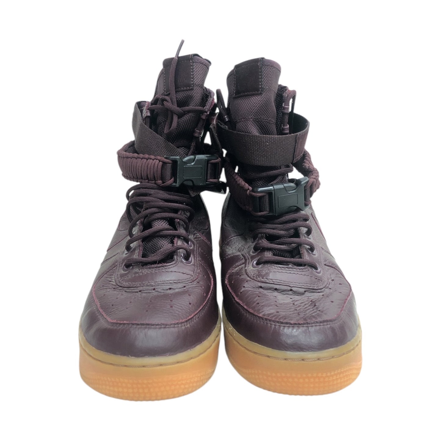 NIKE SF Air Force 1 High Deep Burgundy Sneakers - Moda Consignment