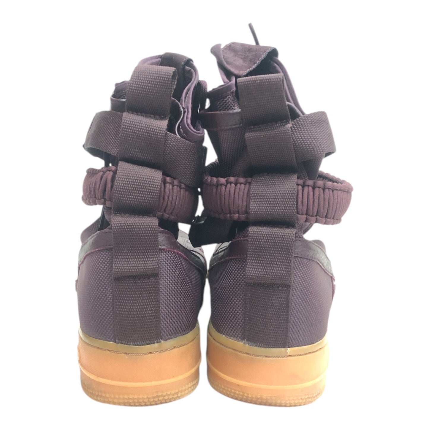 NIKE SF Air Force 1 High Deep Burgundy Sneakers - Moda Consignment