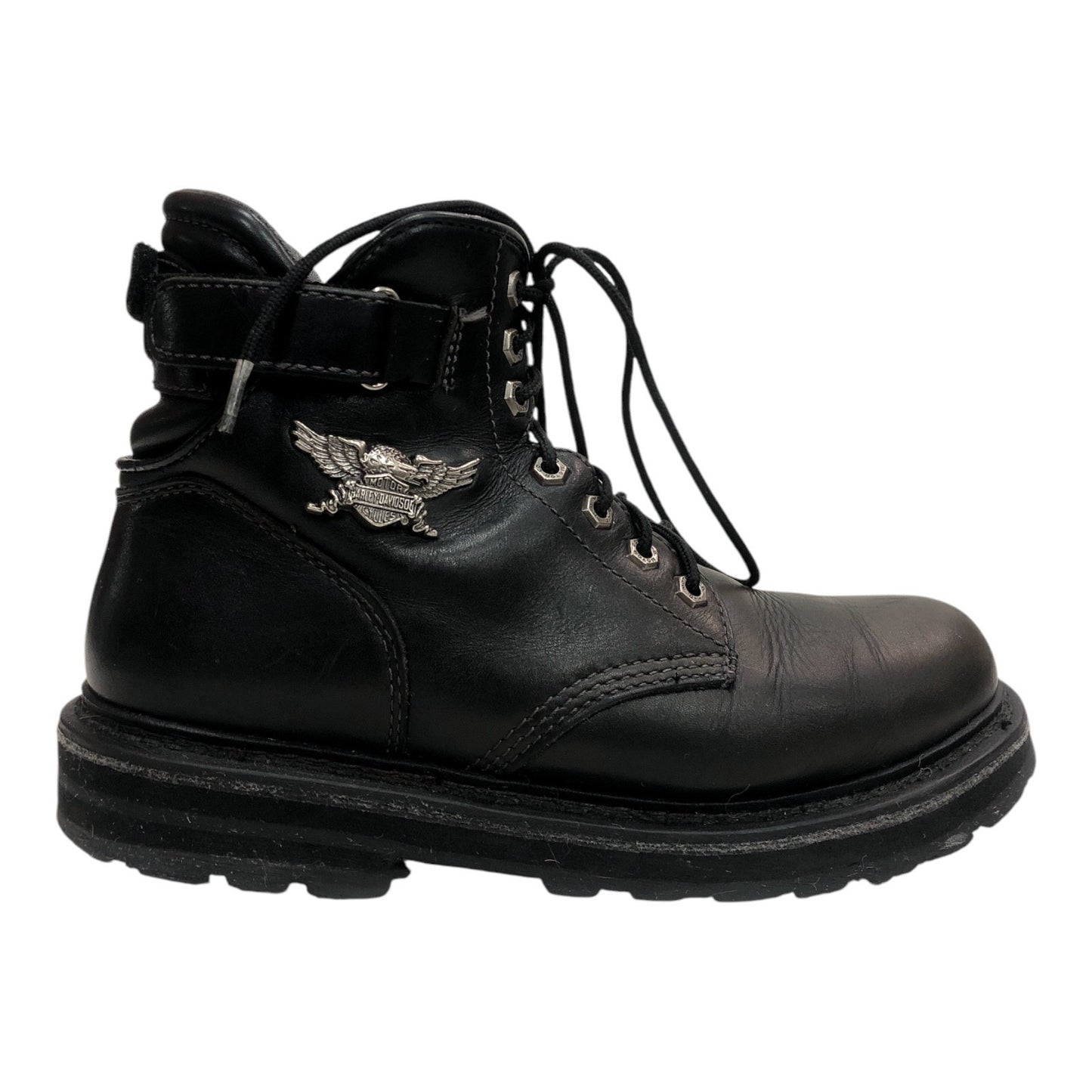 HARLEY DAVIDSON Black Boots - Moda Consignment