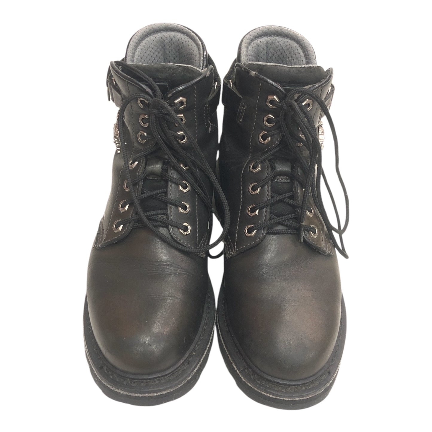 HARLEY DAVIDSON Black Boots - Moda Consignment