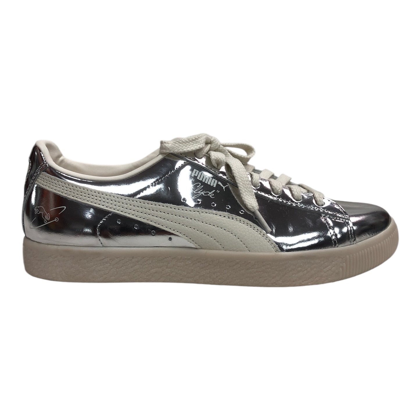 PUMA Clyde Silver Metalic