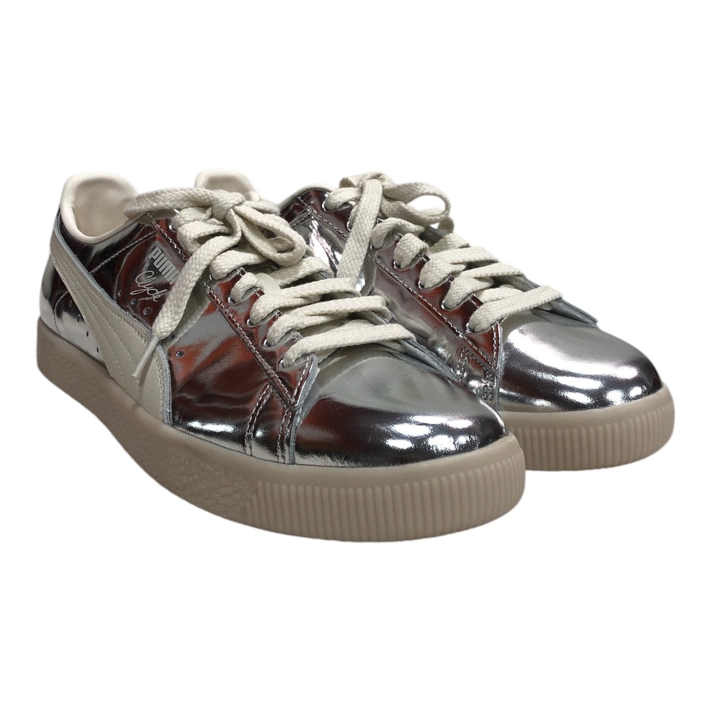 PUMA Clyde Silver Metalic