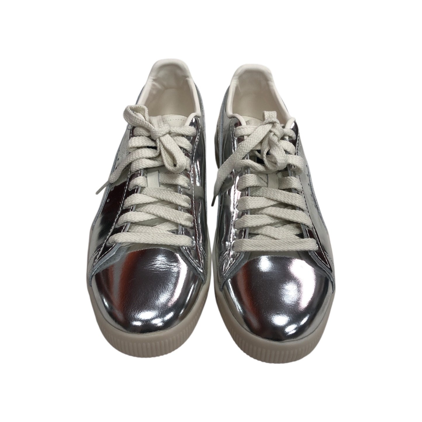 PUMA Clyde Silver Metalic