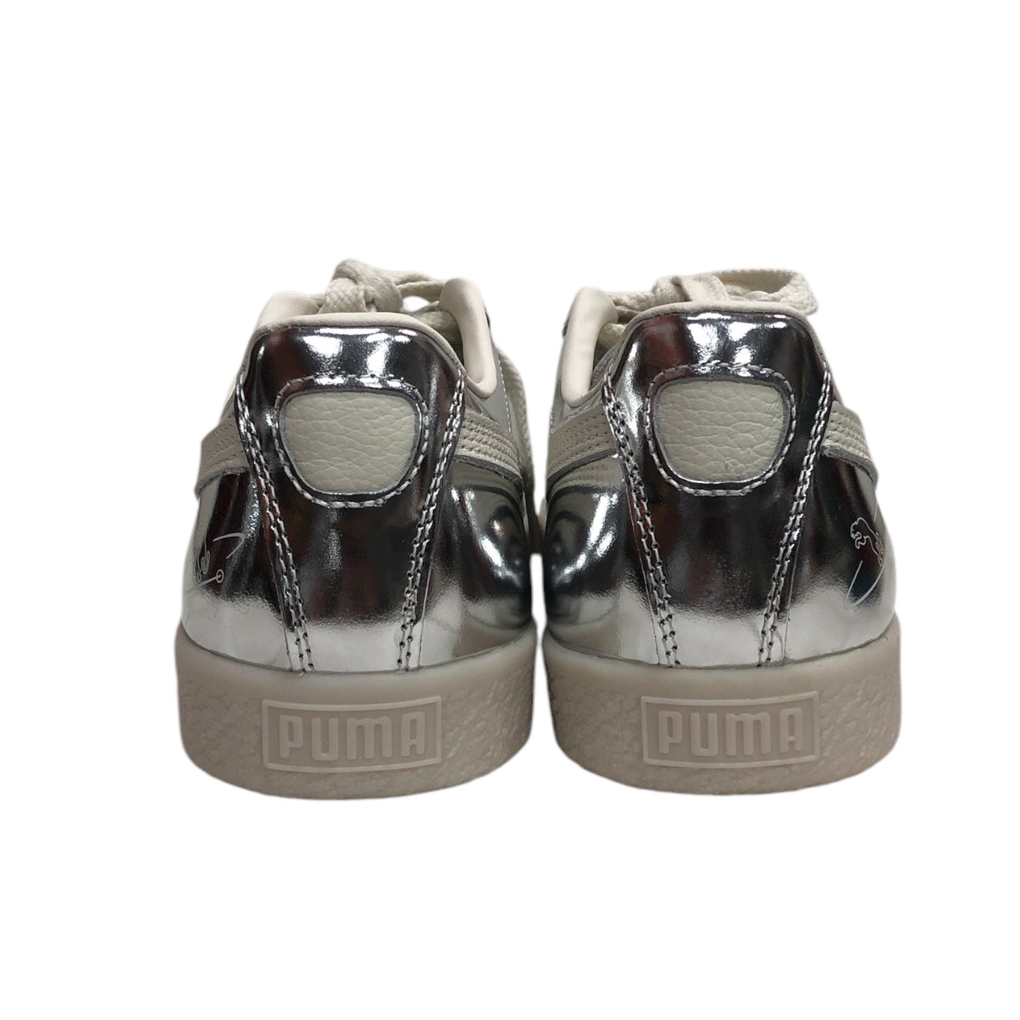 PUMA Clyde Silver Metalic