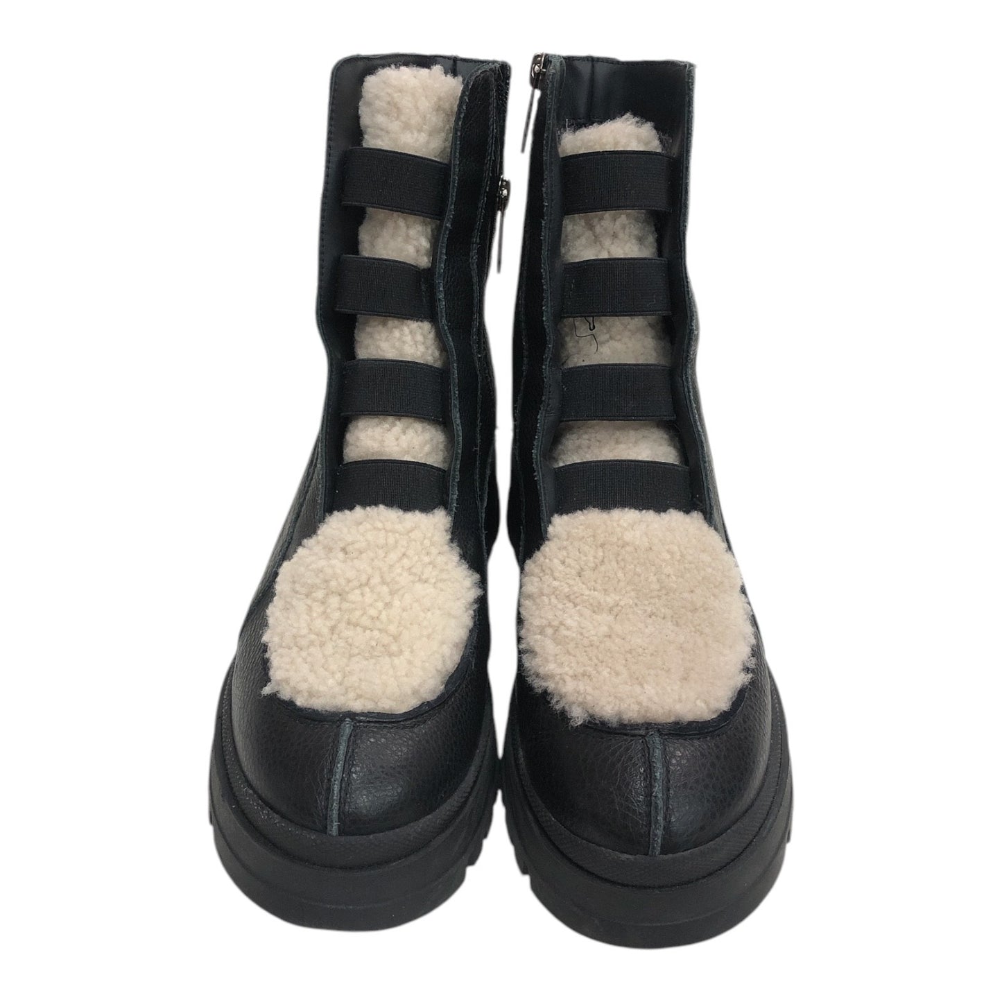 AQUATALIA Black Zip-Up Boots - Moda Consignment