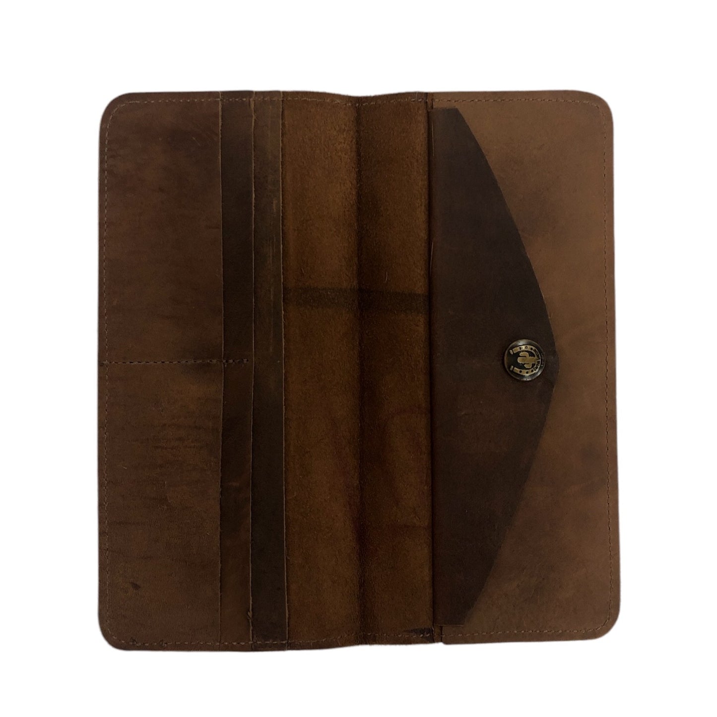 London made Cactus Leather wallet - Moda Consignment