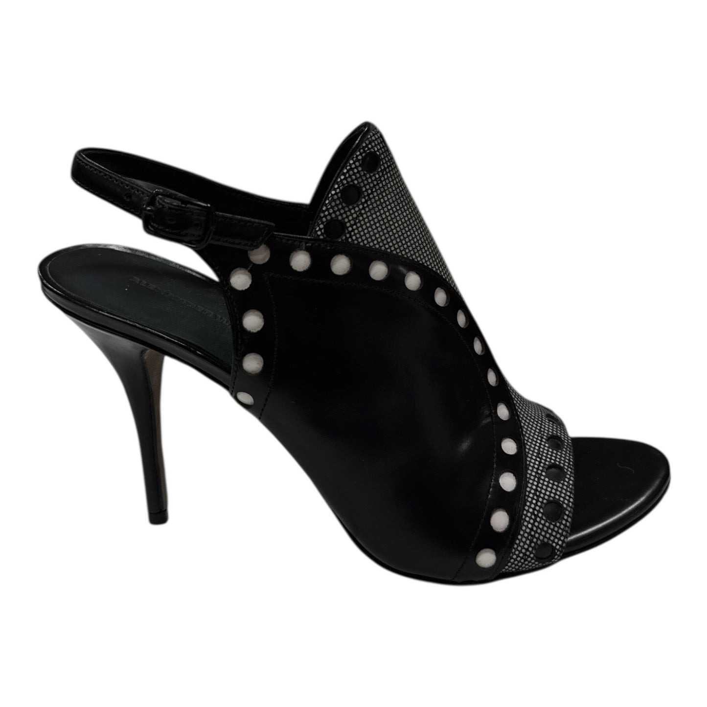 ALEXANDER WANG NATALYA Perforated leather sandals - Moda Consignment