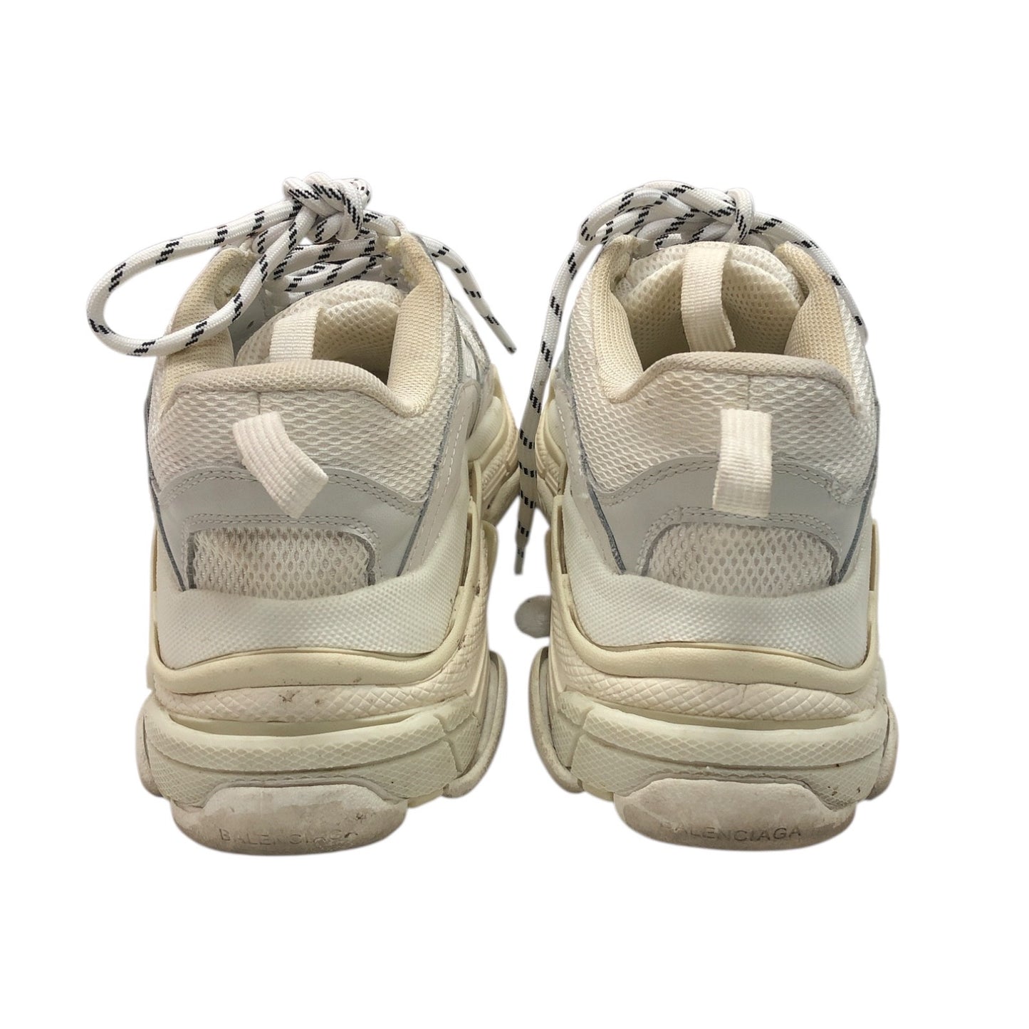 BALENCIAGA Triple S Sneaker in beige double foam and mesh - Moda Consignment