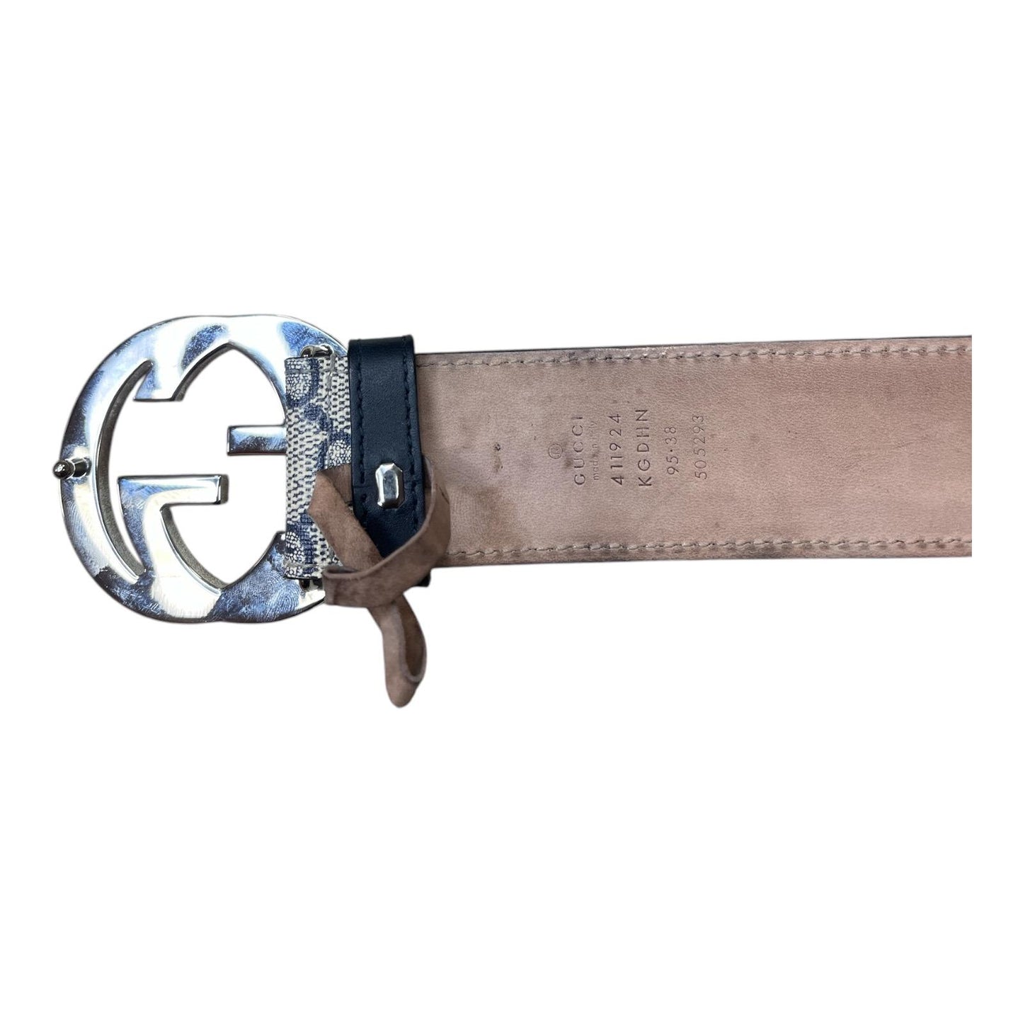 GUCCI GG Plus Belt with Interlocking G Buckle - Moda Consignment
