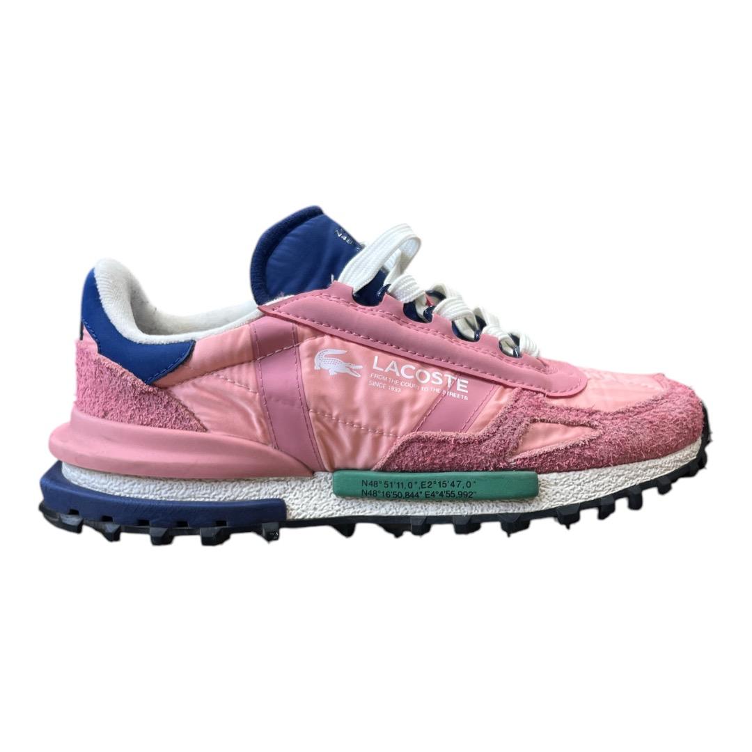 LACOSTE Pink Elite Active Sneakers - Moda Consignment