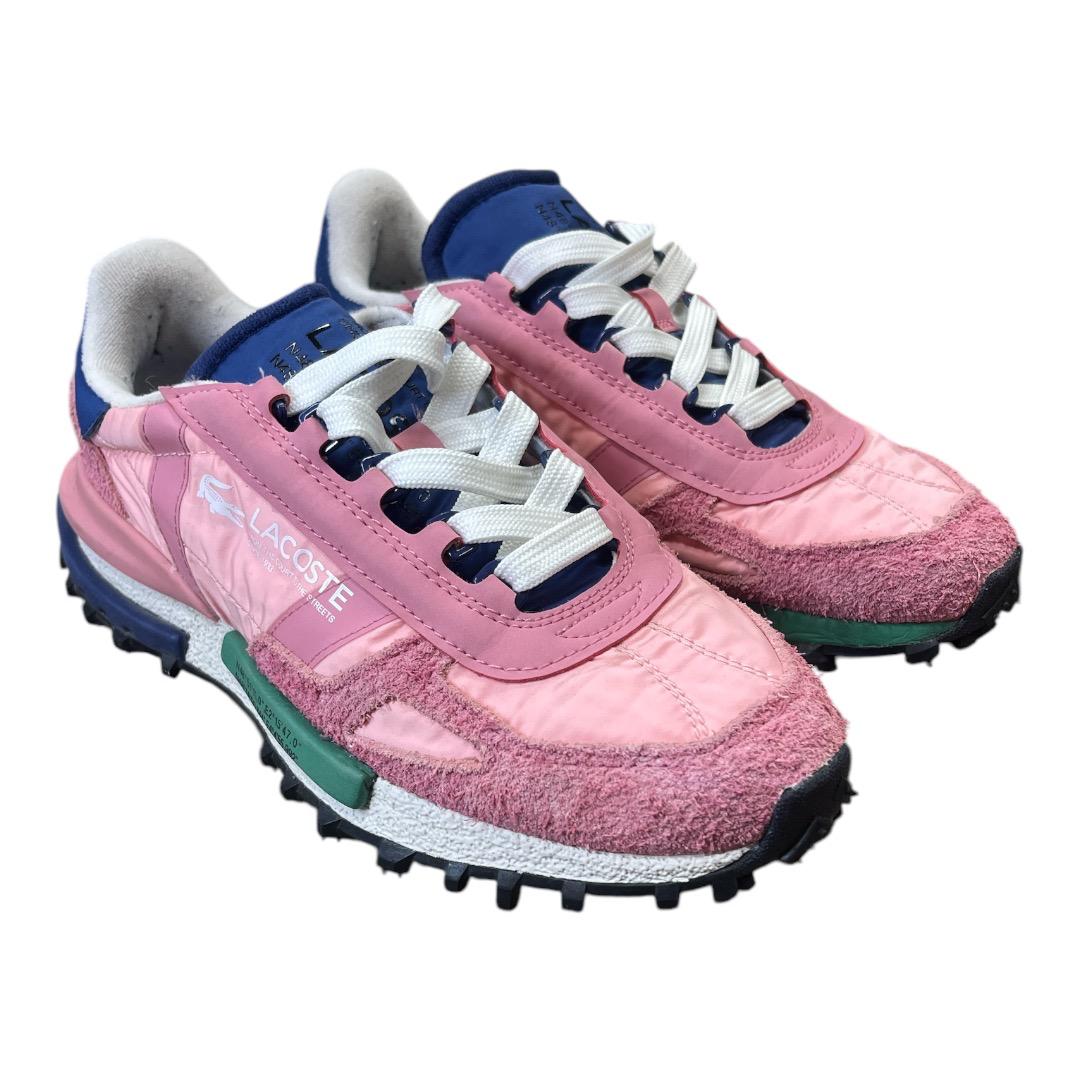 LACOSTE Pink Elite Active Sneakers - Moda Consignment