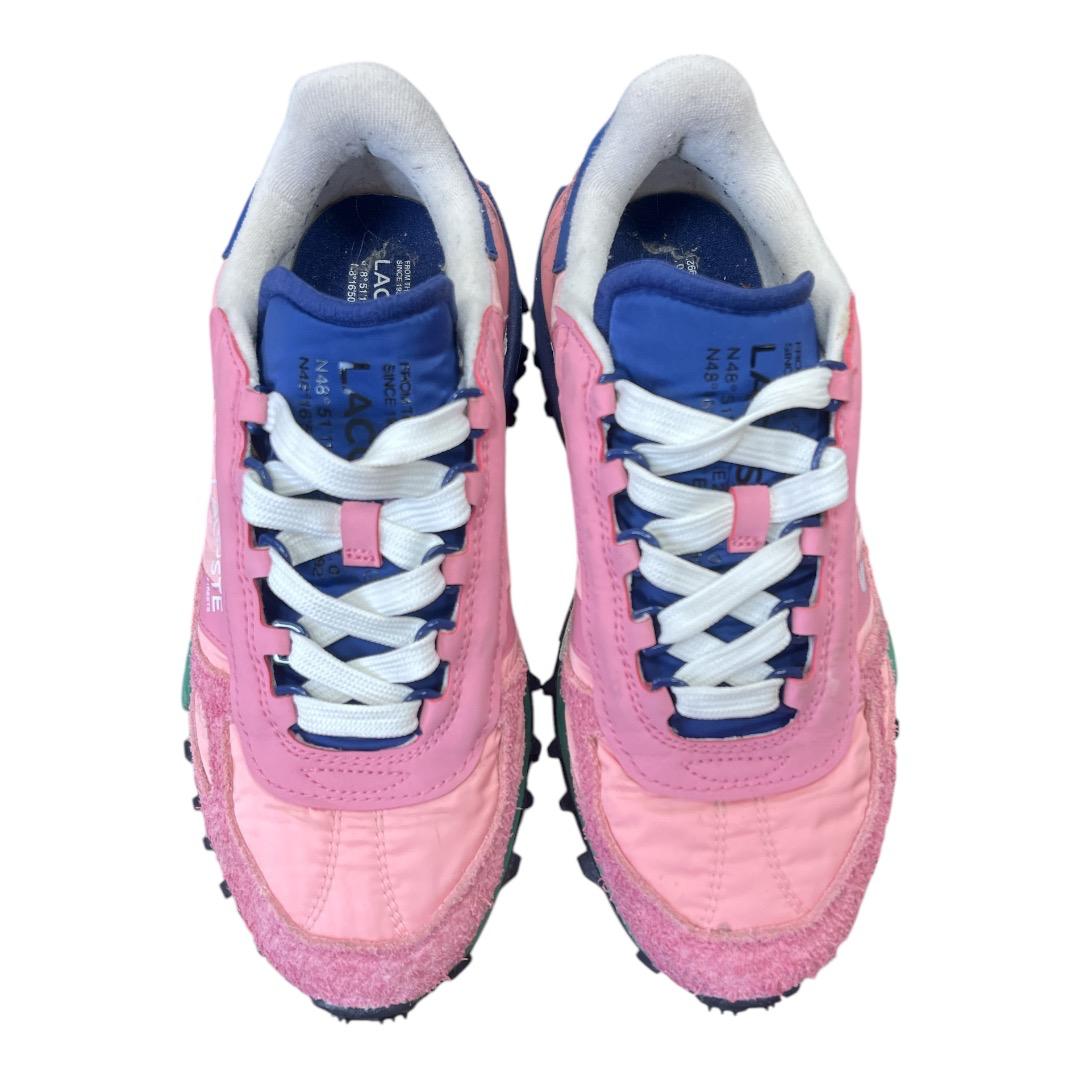 LACOSTE Pink Elite Active Sneakers - Moda Consignment