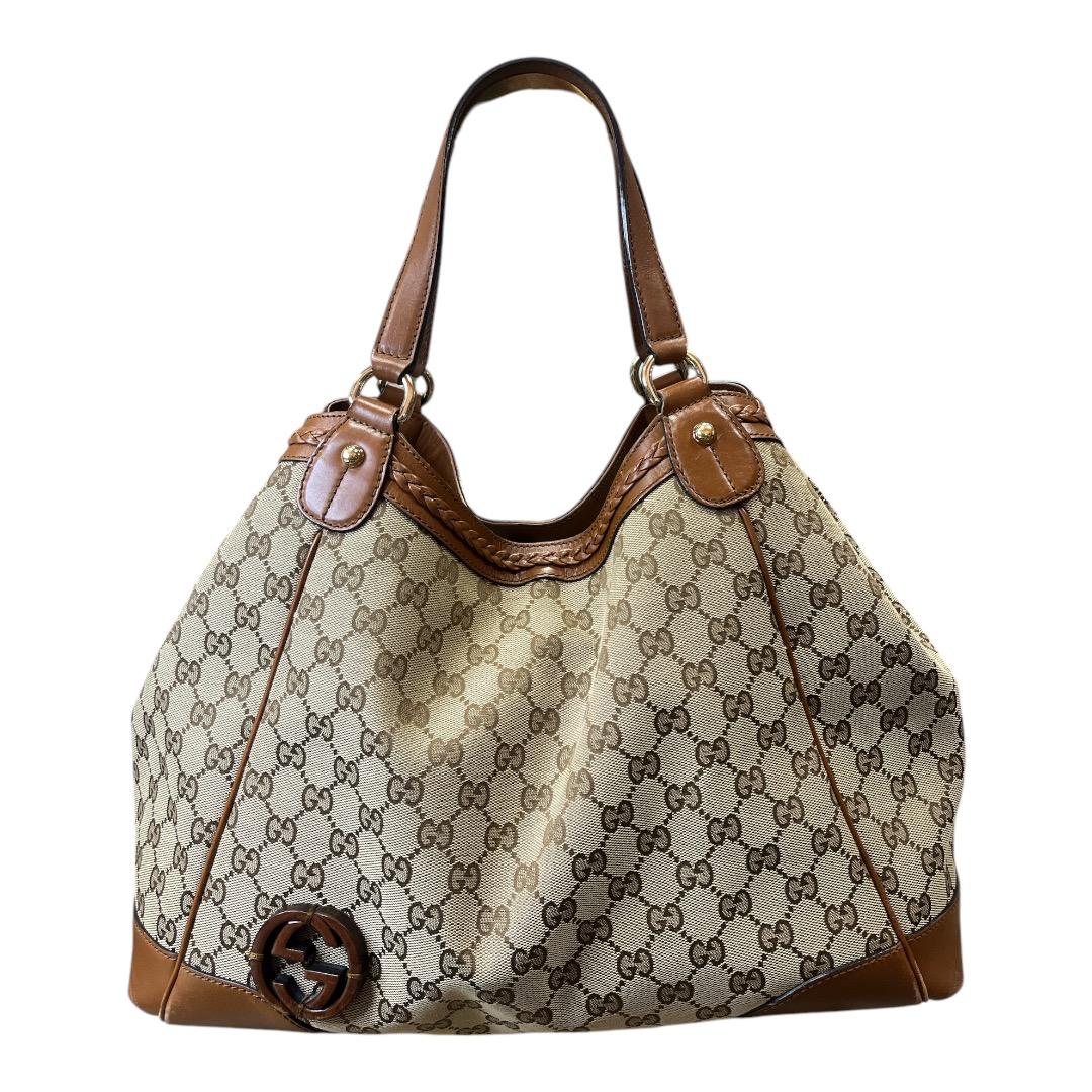 GUCCI GG CANVAS SURKEY HANDBAG - Moda Consignment