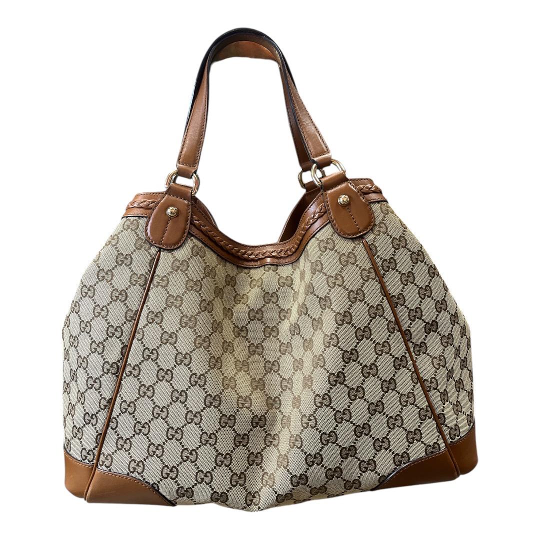GUCCI GG CANVAS SURKEY HANDBAG - Moda Consignment