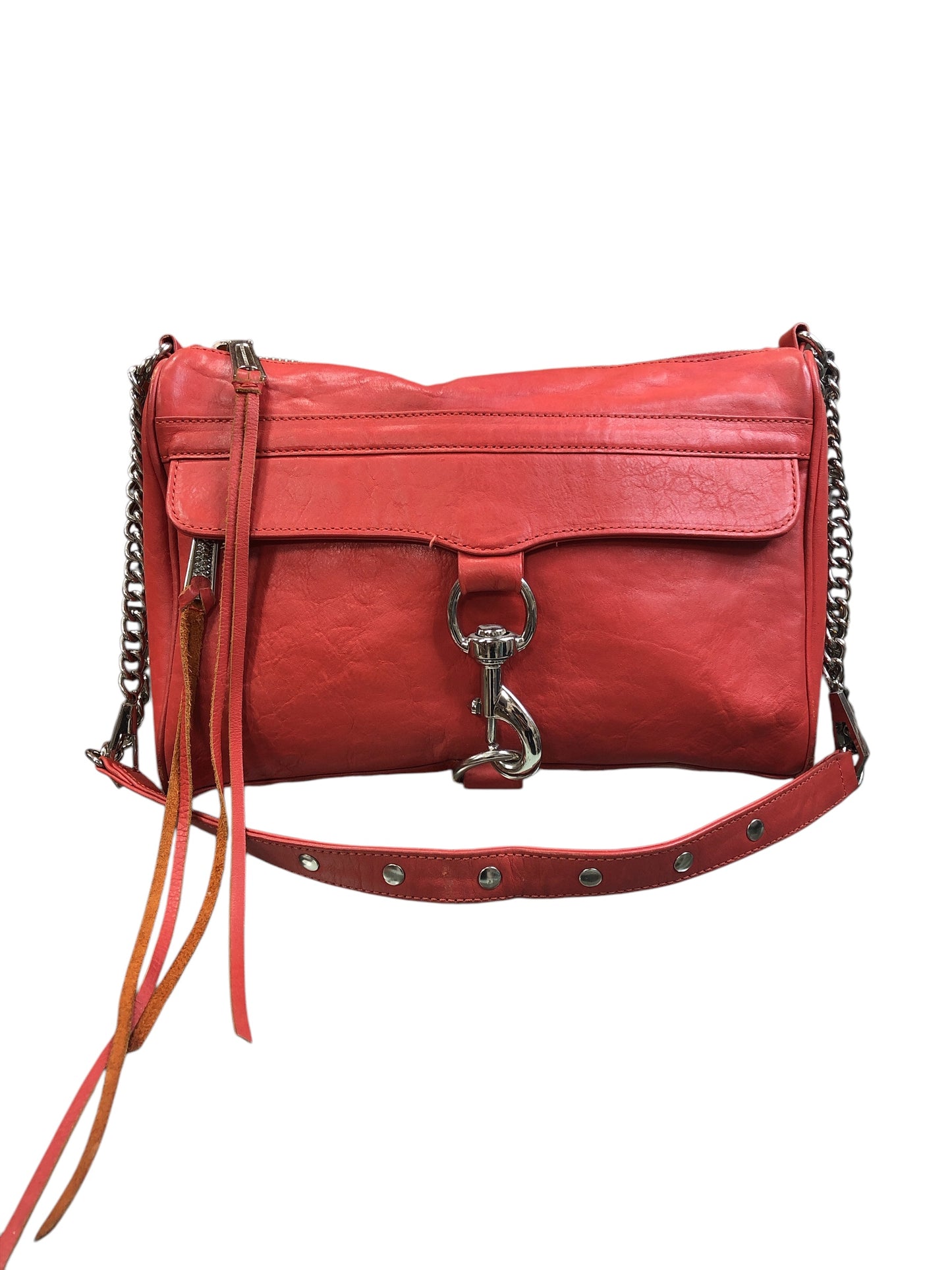 REBECCA MINKOFF Crossbody Bag Mini Mac in Red - Moda Consignment