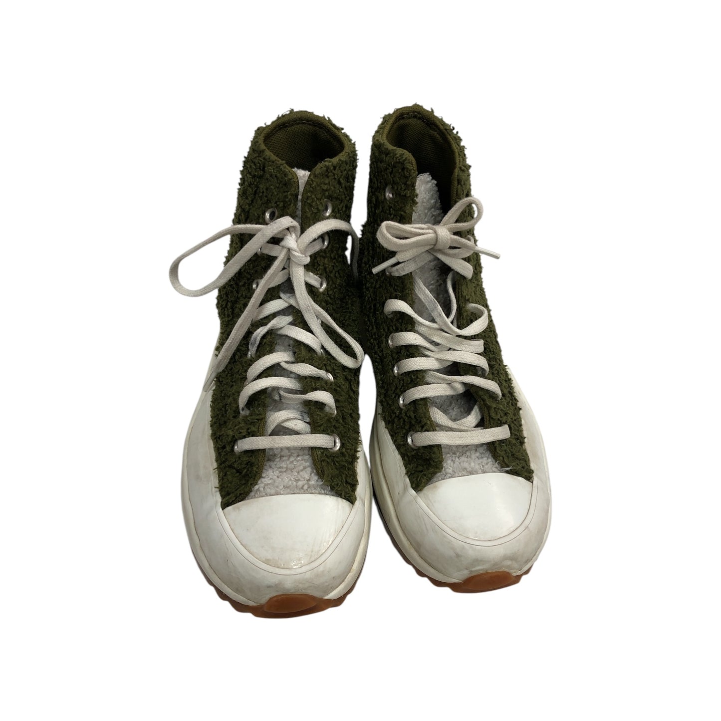 CONVERSE Run Star Hike Hi 'Dark Moss/Bold Mandarin - Moda Consignment