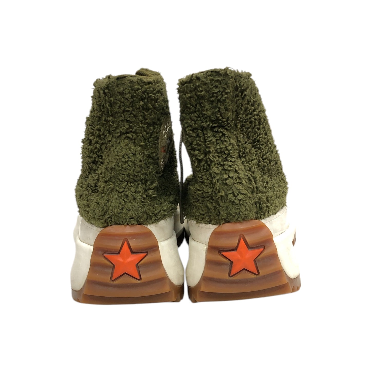 CONVERSE Run Star Hike Hi 'Dark Moss/Bold Mandarin - Moda Consignment