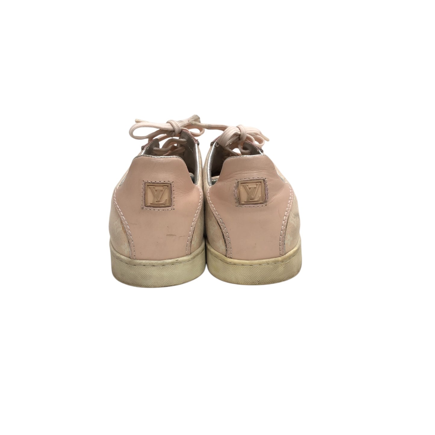 LOUIS VUITTON Pink Monogram Sneakers - Moda Consignment