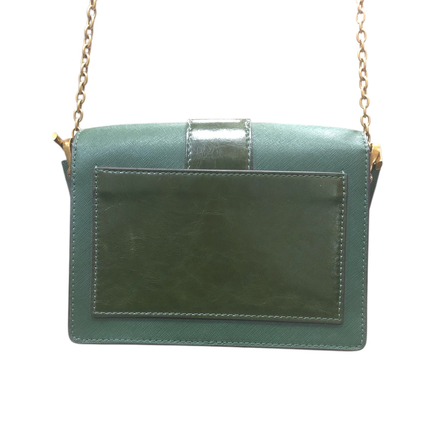 MICHAEL KORS Green Hayden Pocket Msgr - Moda Consignment