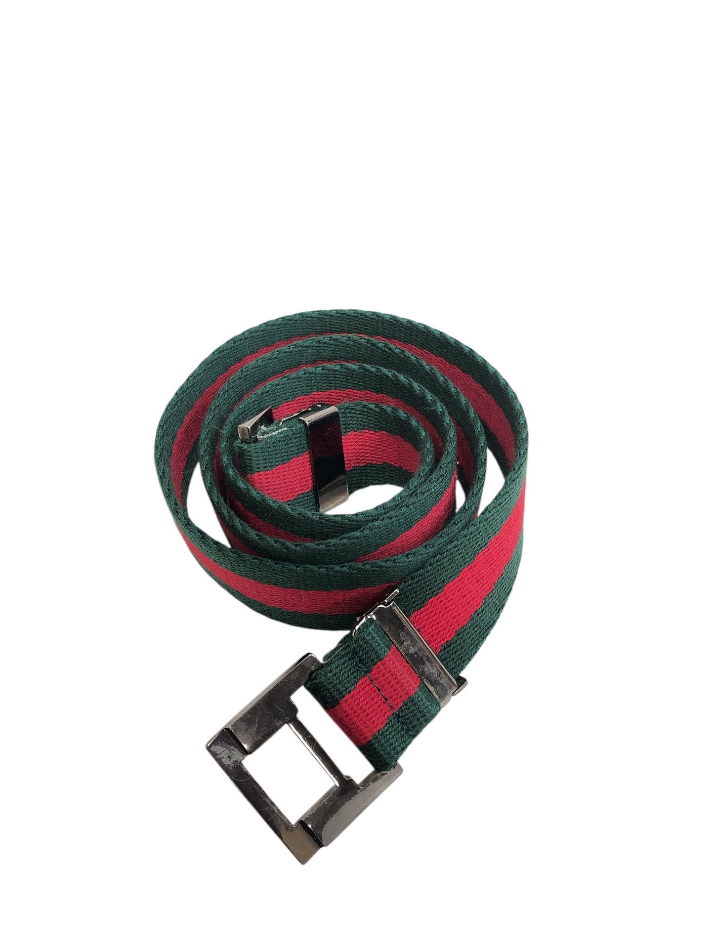 GUCCI Red And Green Belt - Moda Consignment