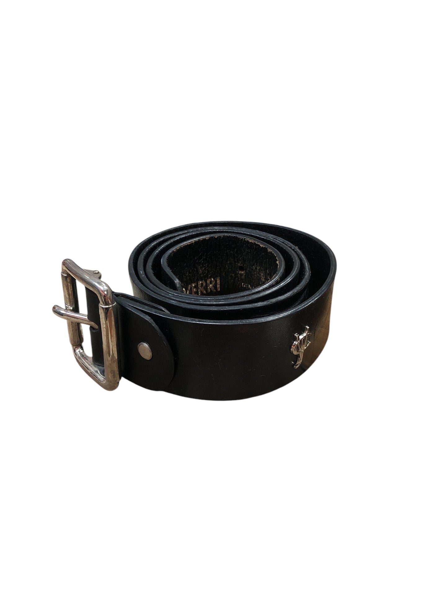 VERRI Black Belt - Moda Consignment