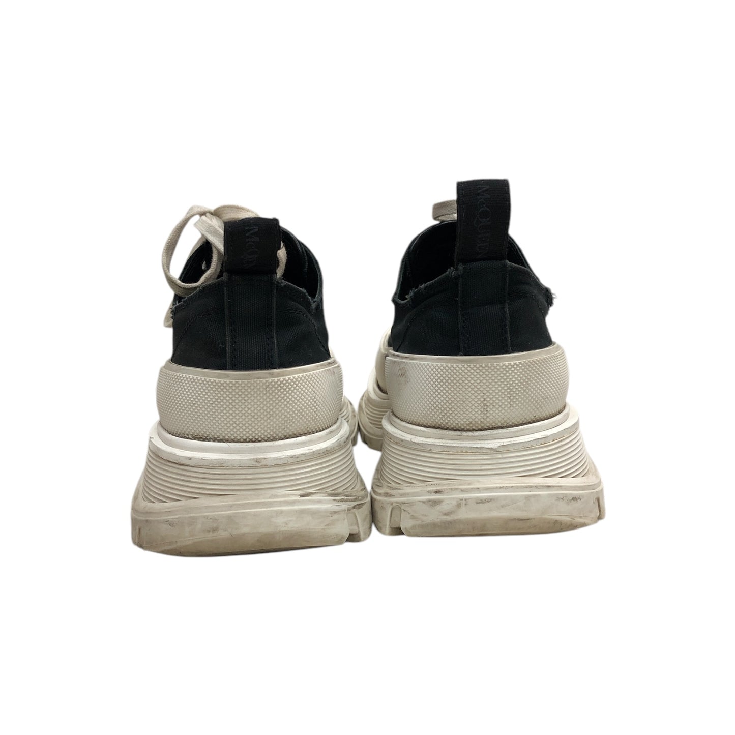 ALEXANDER MCQUEEN Tread Slick Lace Up 'Black White'