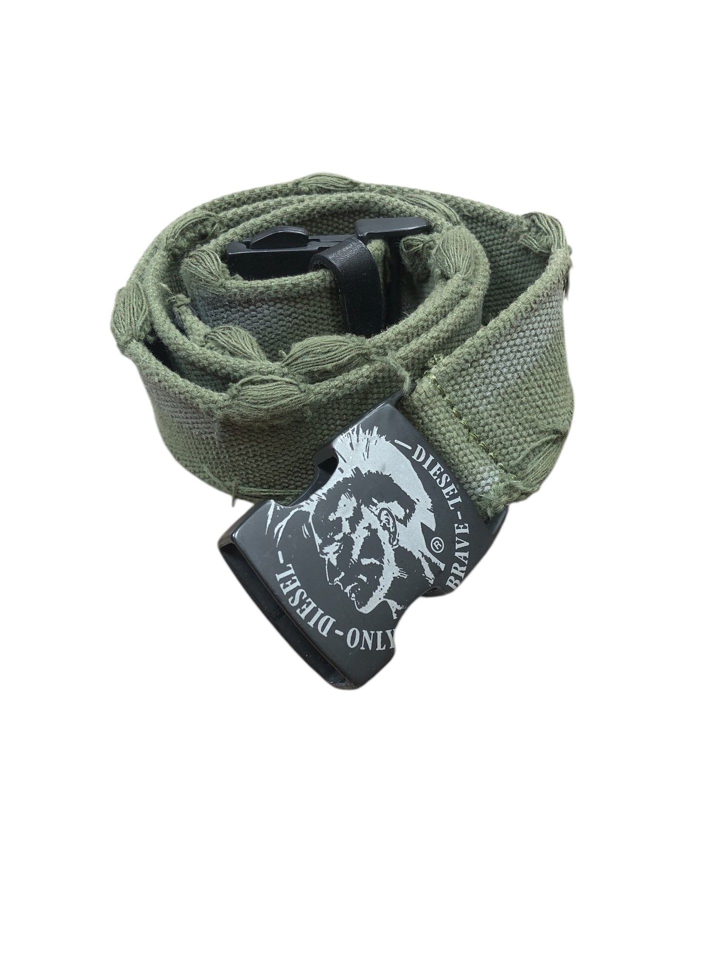 DIESEL Green Olive Belt - Moda Consignment