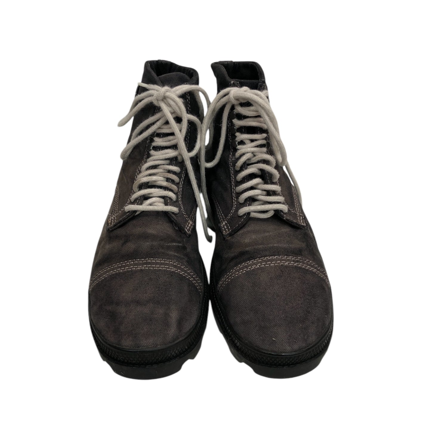 DIESEL Dark Grey High-Top Sneakers - Moda Consignment