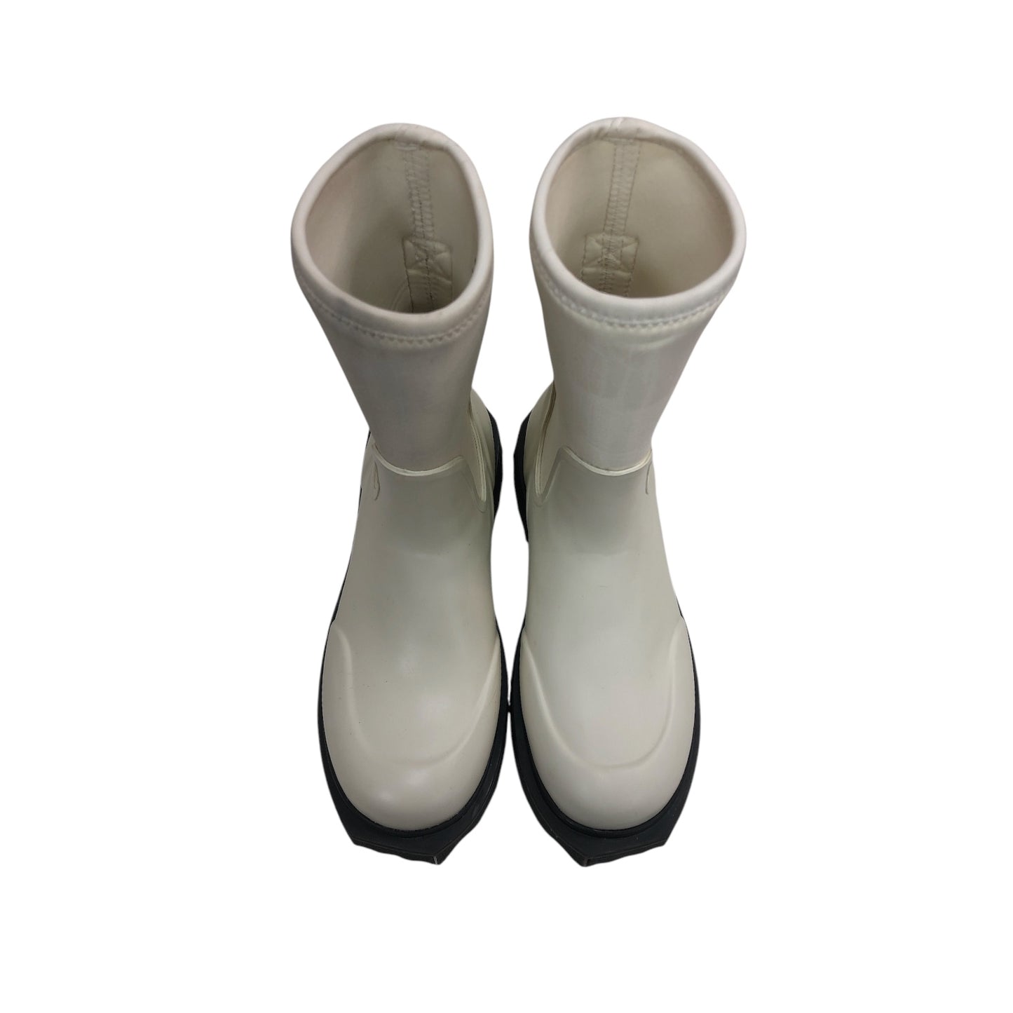 OFF-WHITE Sponge Rubber Rain Boot White