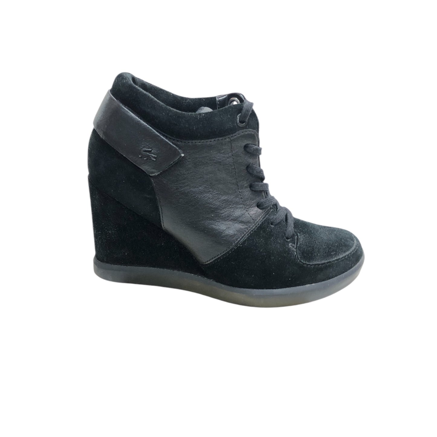 LACOSTE Ladies Womens Wedge Heel Boots
