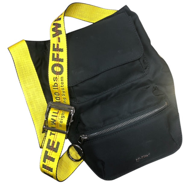 OFF-WHITE Black Bodybag - Moda Consignment