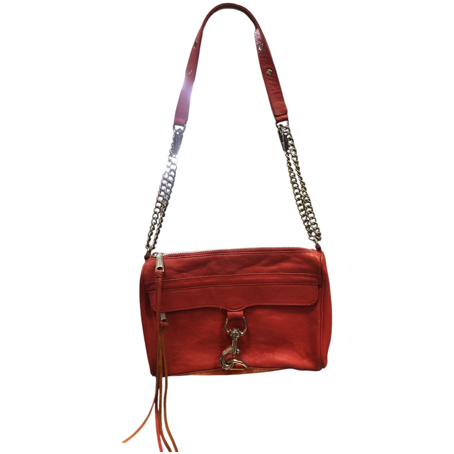 REBECCA MINKOFF Crossbody Bag Mini Mac in Red - Moda Consignment