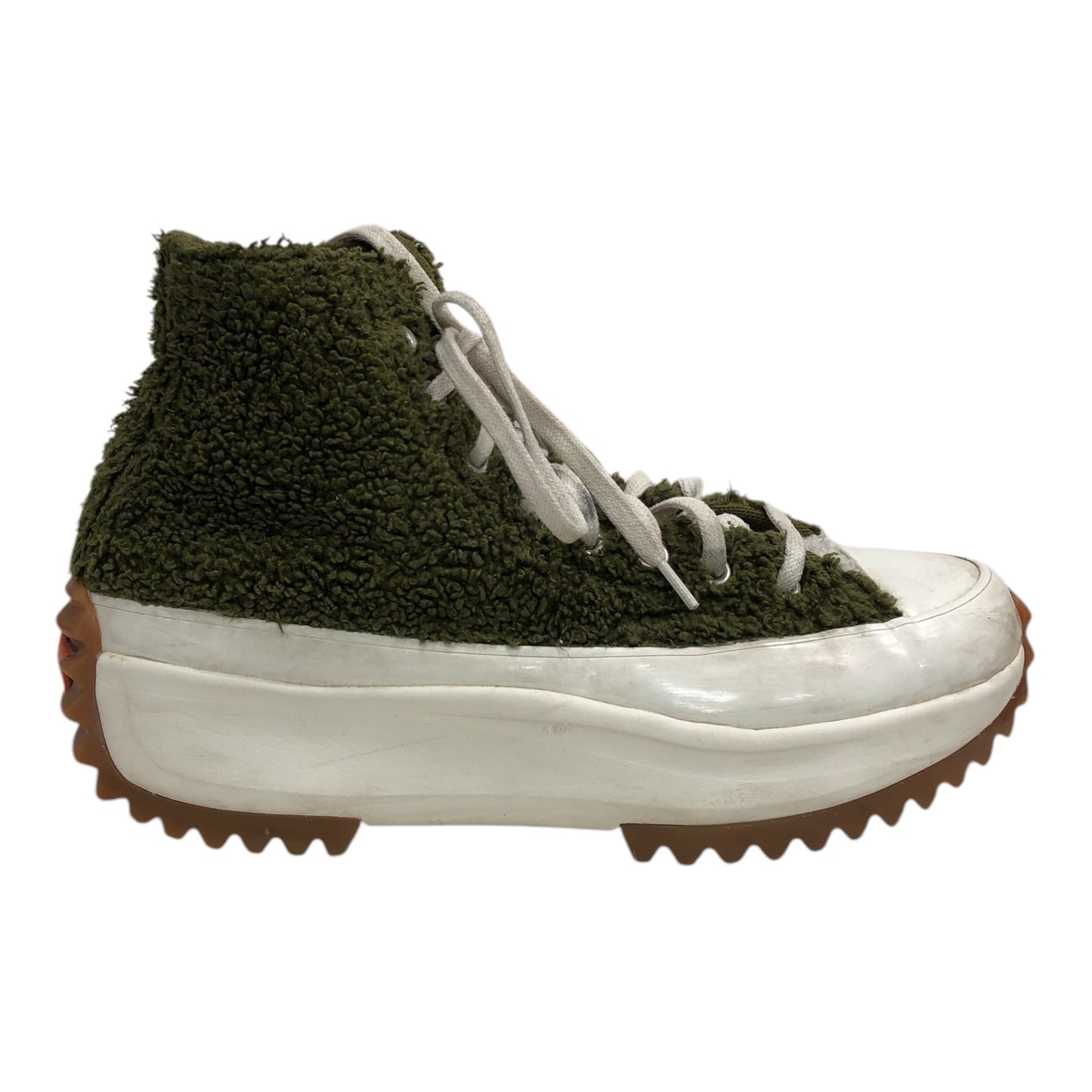 CONVERSE Run Star Hike Hi 'Dark Moss/Bold Mandarin - Moda Consignment