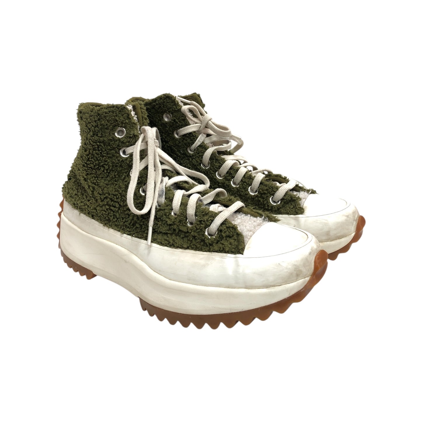 CONVERSE Run Star Hike Hi 'Dark Moss/Bold Mandarin - Moda Consignment