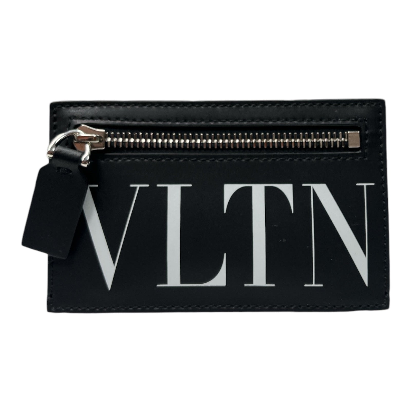 VALENTINO GARAVANI VLTN leather cardholder - Moda Consignment