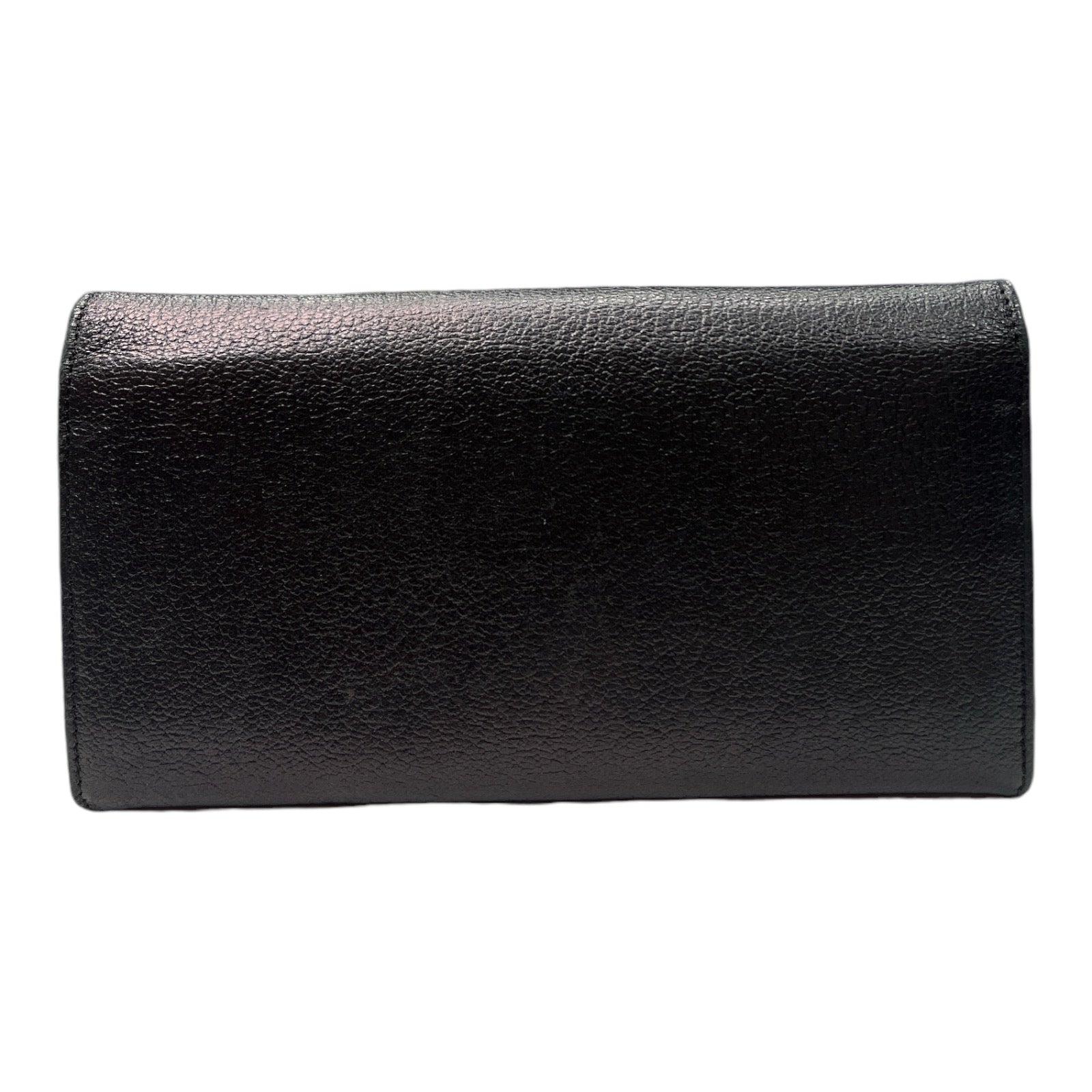 LANVIN Leather Flap Wallet - Moda Consignment