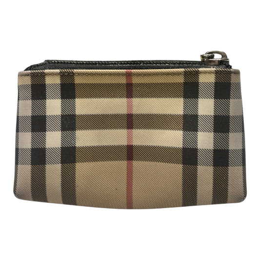 BURBERRY Plaid Print Wallet - Moda Consignment