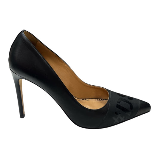 DSQUARED2 Logo tape leather pumps - Moda Consignment