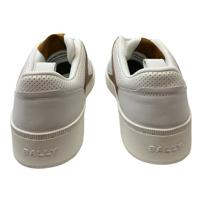 BALLY Riweira logo-embroidered leather sneakers - Moda Consignment