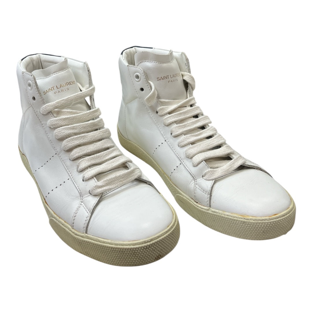 SAINT LAURENT SL/06 High Top Sneakers - Moda Consignment