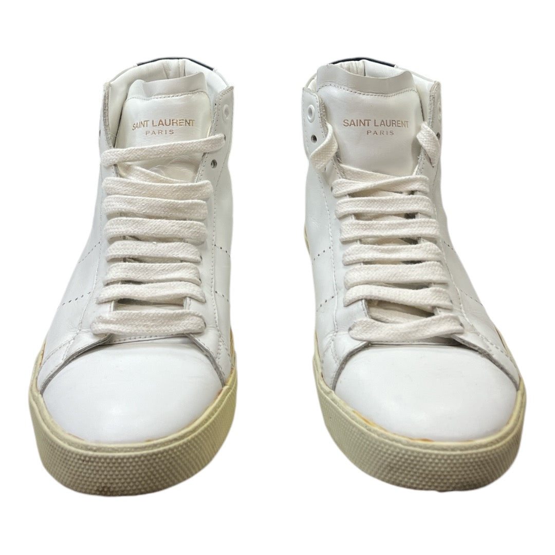 SAINT LAURENT SL/06 High Top Sneakers - Moda Consignment