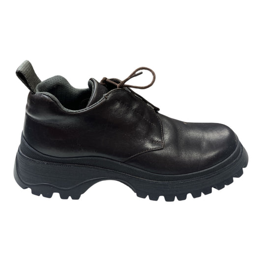 PRADA Leather Hiking Boots - Moda Consignment