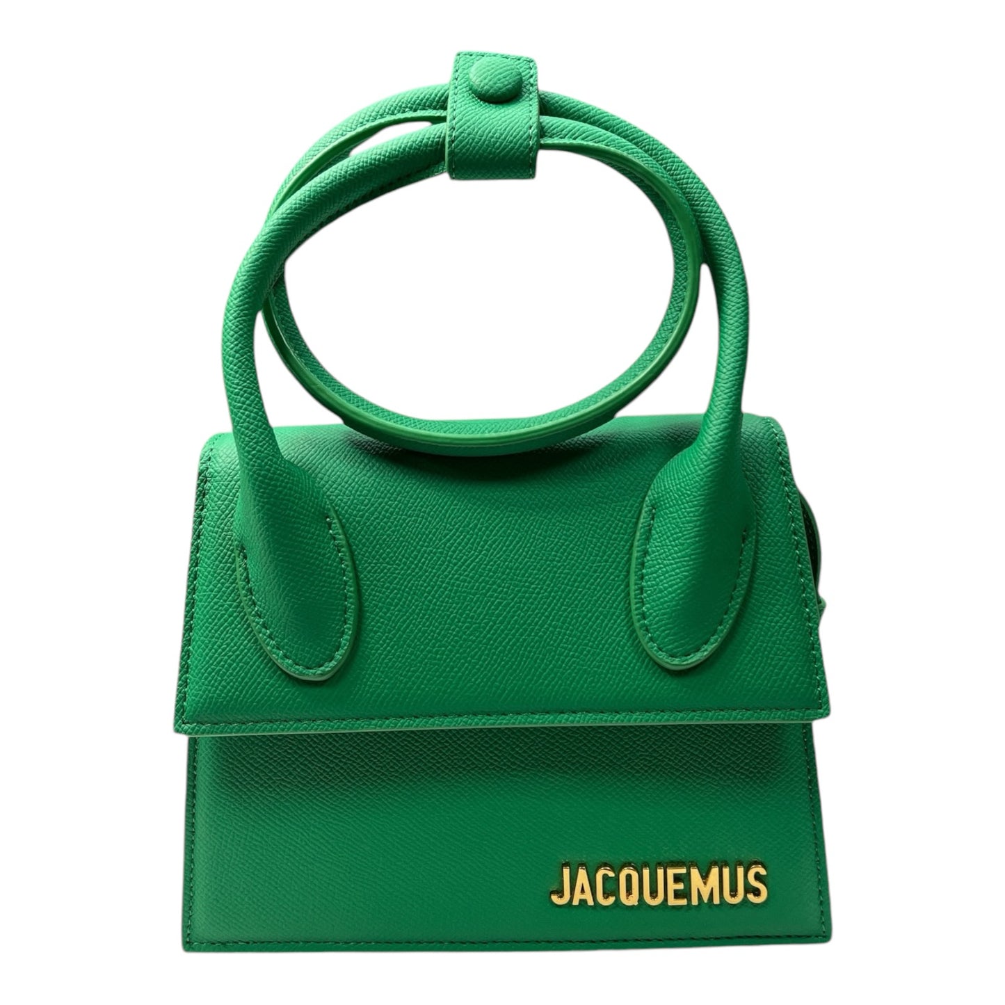 Jacquemus Green Le Chiquito Noeud - Moda Consignment