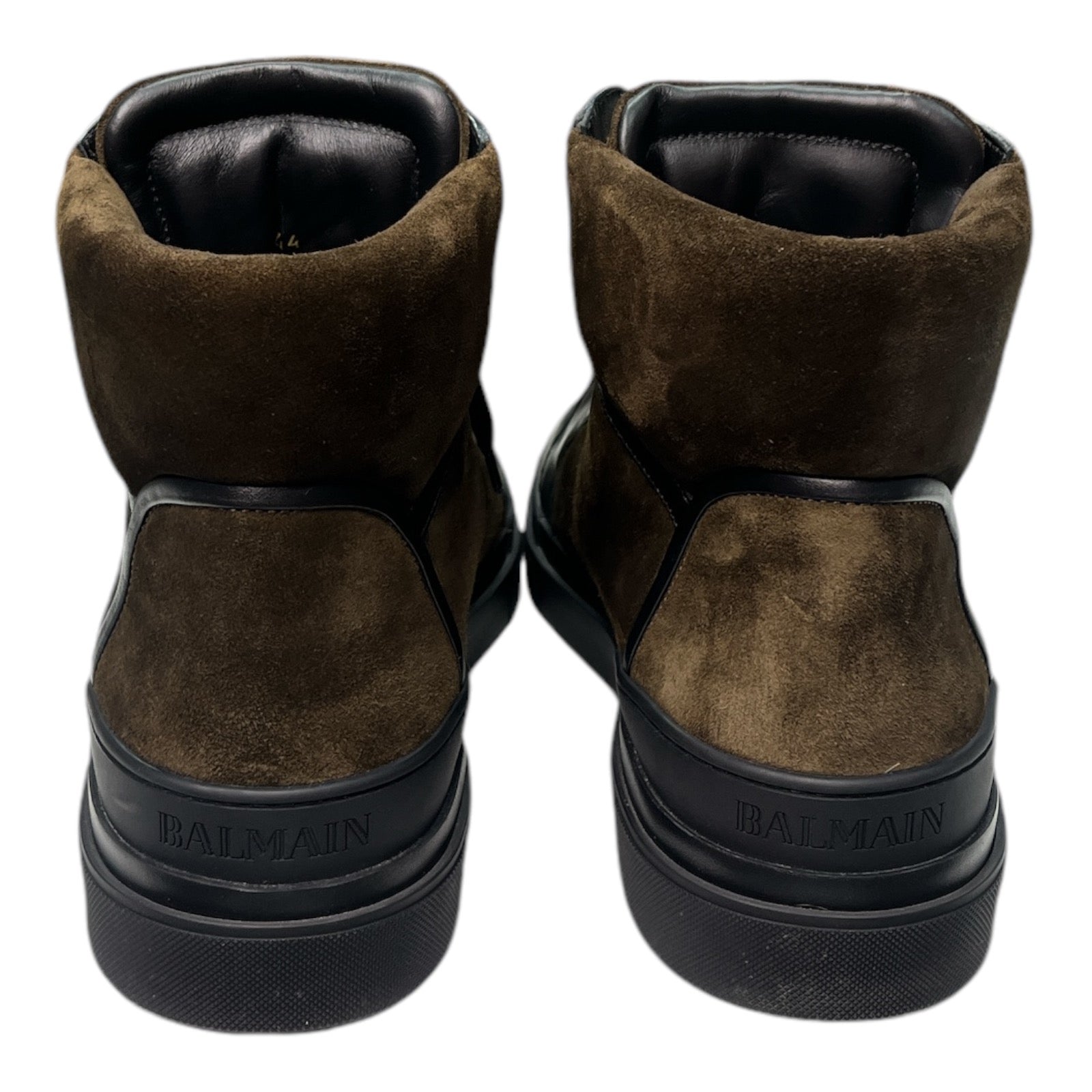 BALMAIN leather boots - Moda Consignment