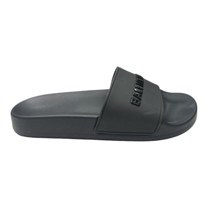 BALENCIAGA Logo slides - Moda Consignment